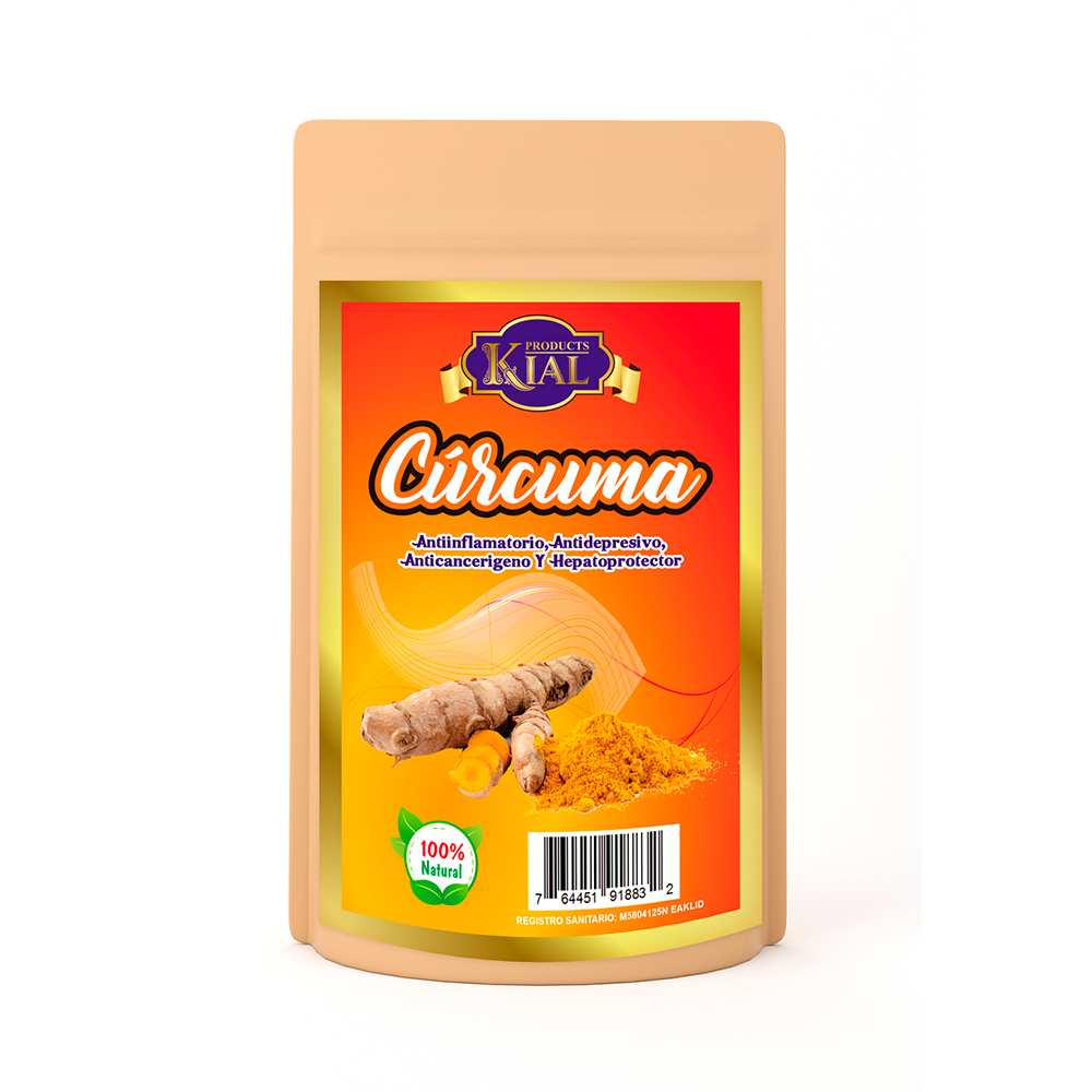 harina de curcuma x 250gr